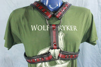 Two Tone Extended X-Harness - front view