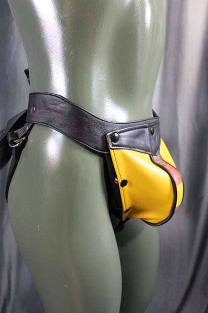 Bear Pride Center Stripe Jockstrap - view 3