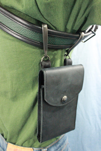 Leather Cell Phone Case with Hooks - view 5
