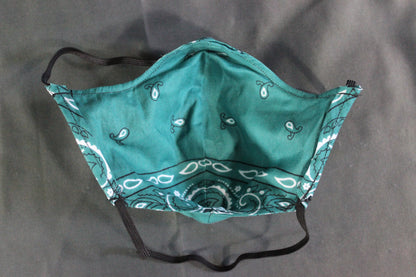 100% Cotton Bandana Facemask with Filter Pouch - view 9