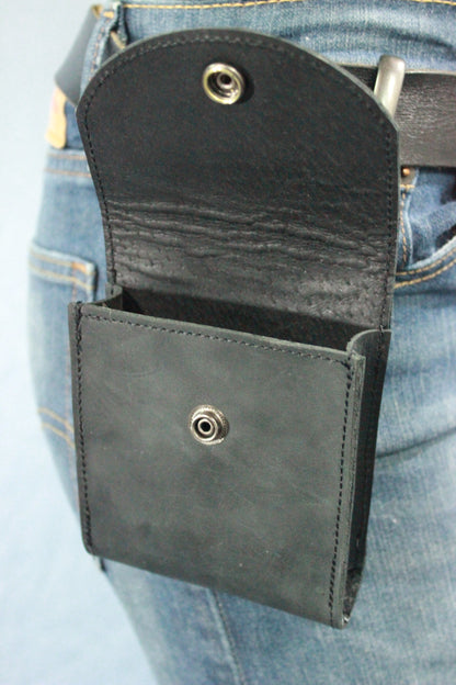 Leather Wallet Case with Hooks - view 2