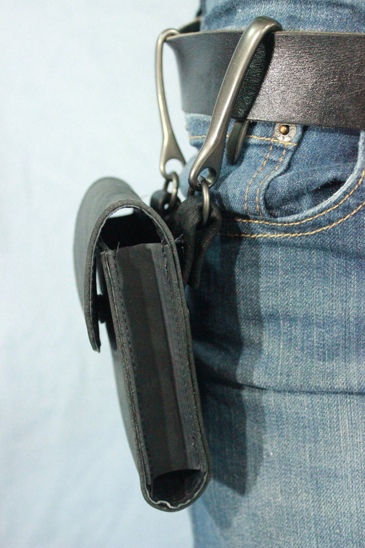 Leather Wallet Case with Hooks - view 3
