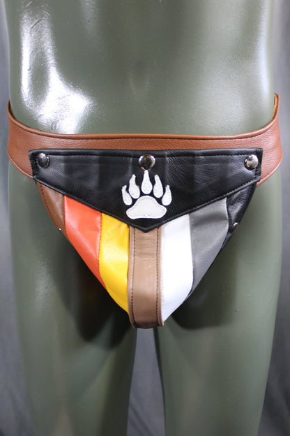 Bear Pride Jockstrap - front view