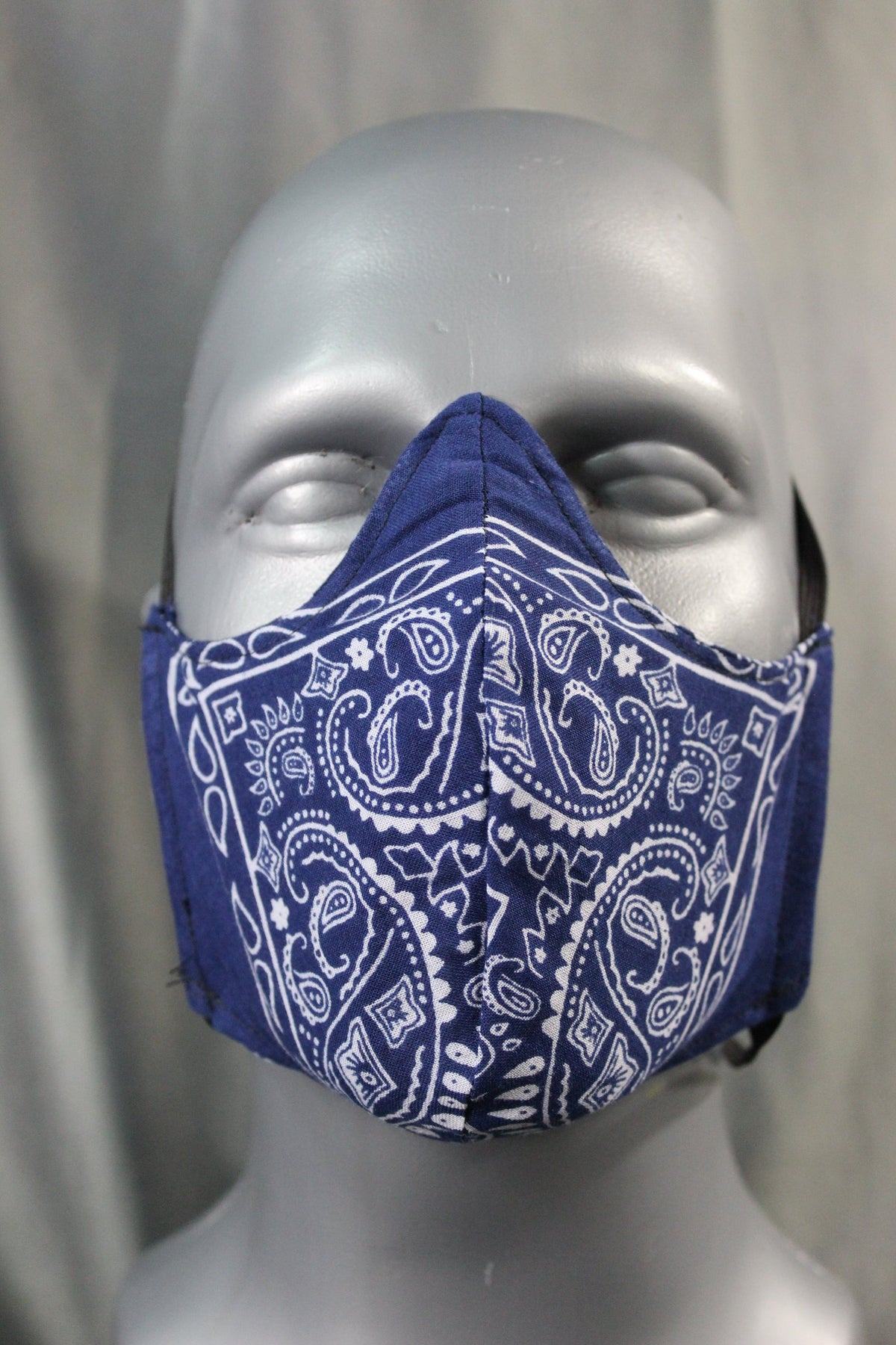 100% Cotton Bandana Facemask with Filter Pouch - view 10
