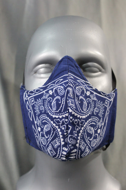 100% Cotton Bandana Facemask with Filter Pouch - view 10