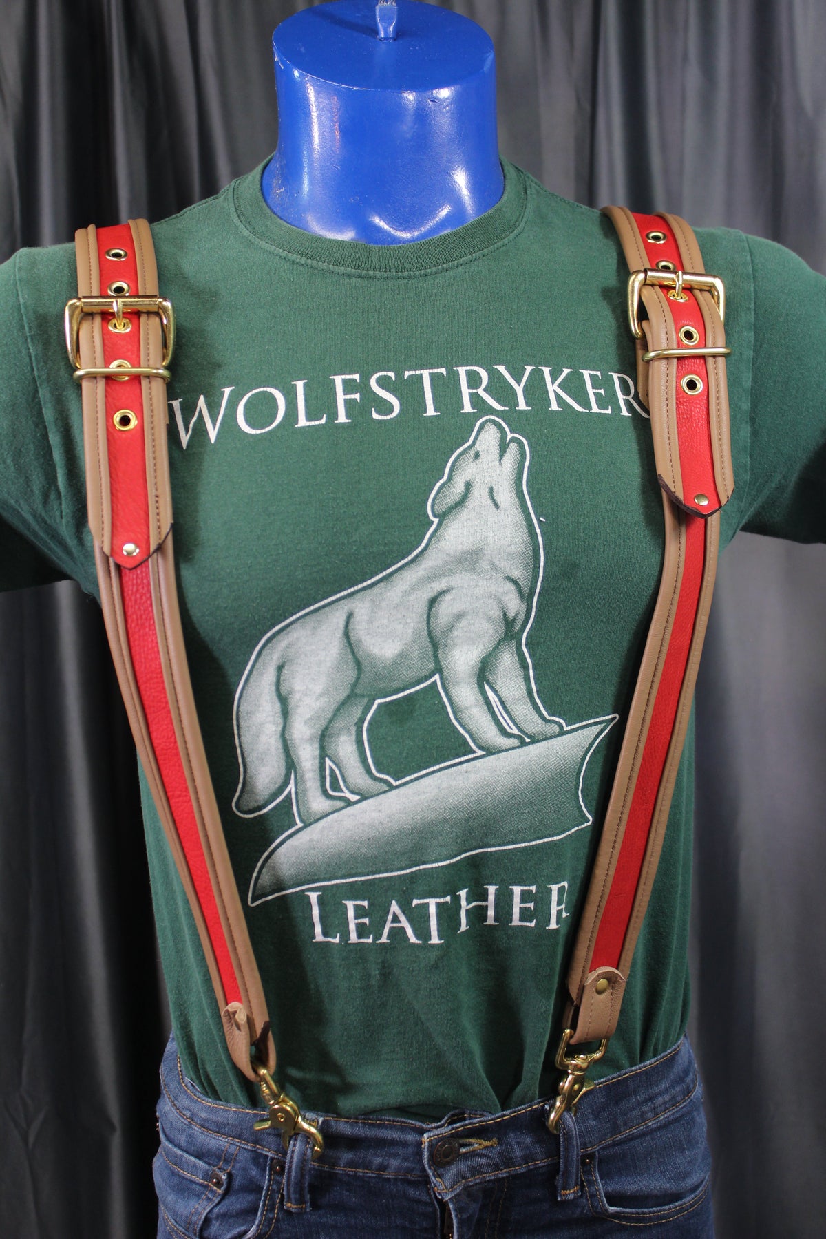 Premium Deerskin Suspenders - view 2
