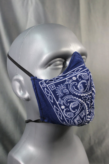 100% Cotton Bandana Facemask with Filter Pouch - view 11