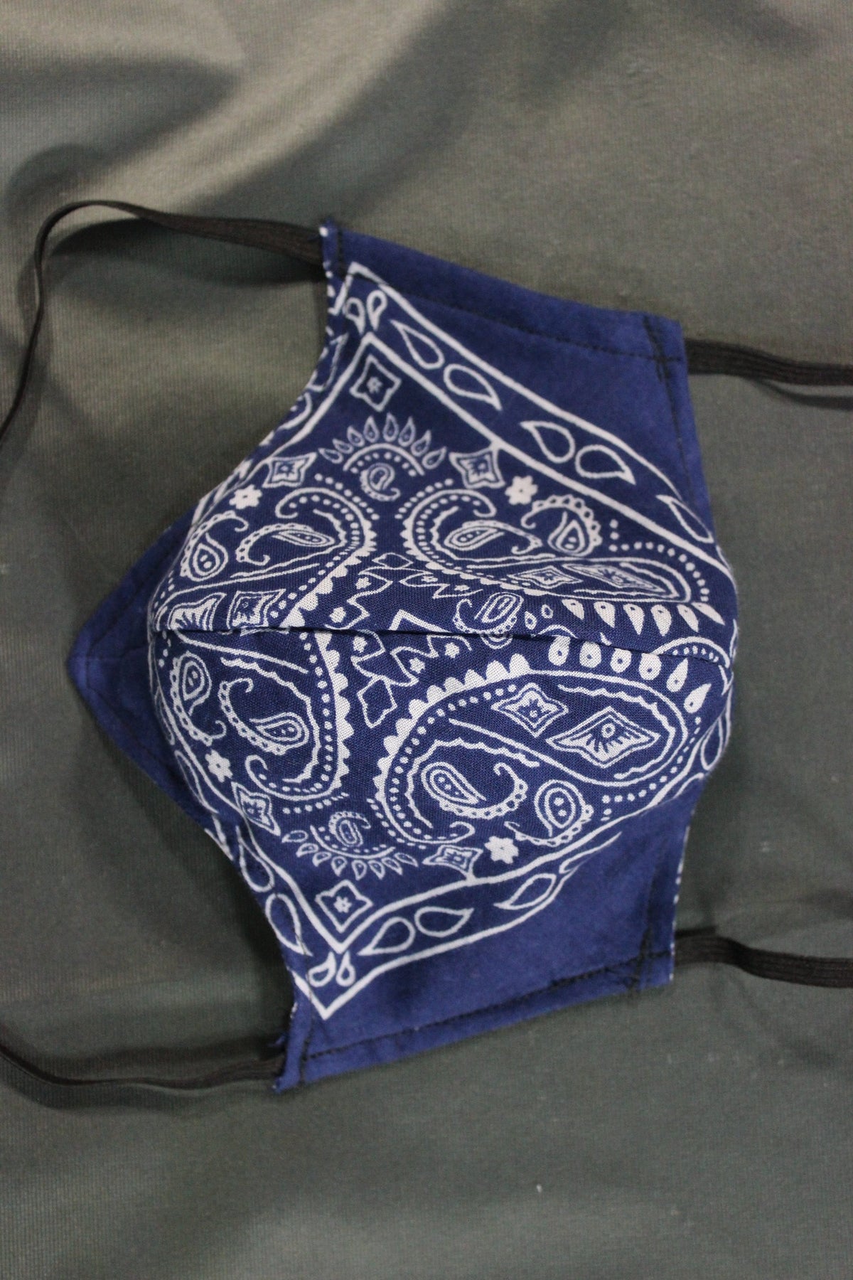 100% Cotton Bandana Facemask with Filter Pouch - view 3