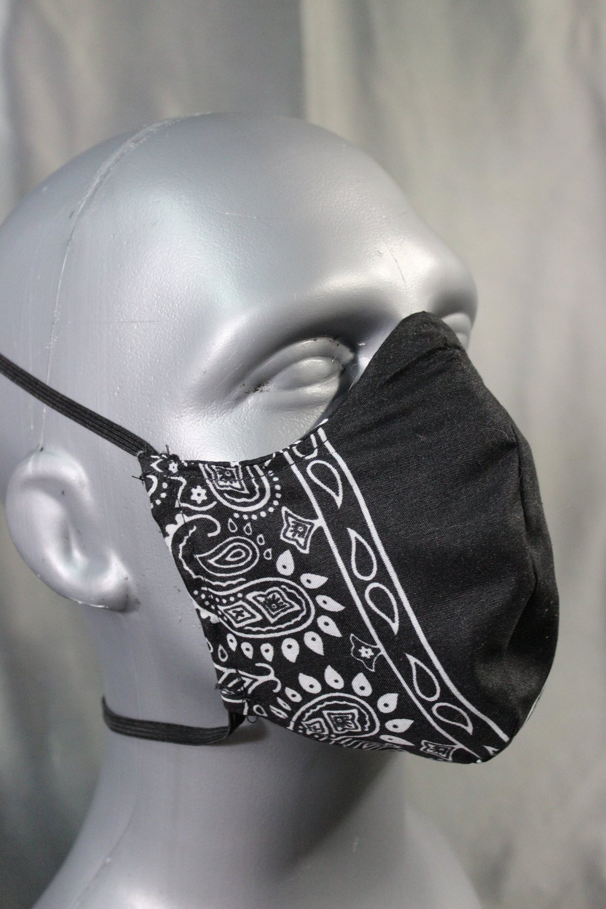 100% Cotton Bandana Facemask with Filter Pouch - view 12