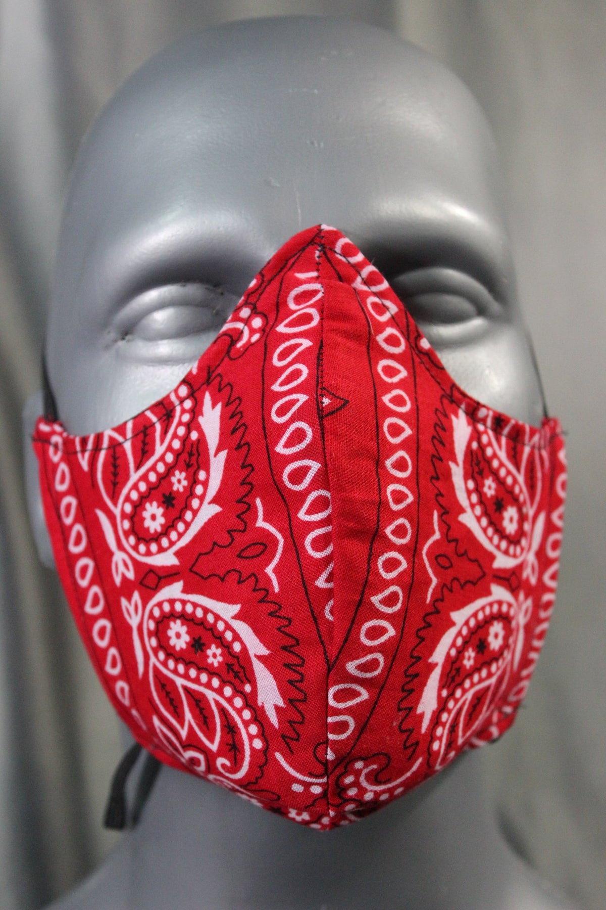 100% Cotton Bandana Facemask with Filter Pouch - view 13