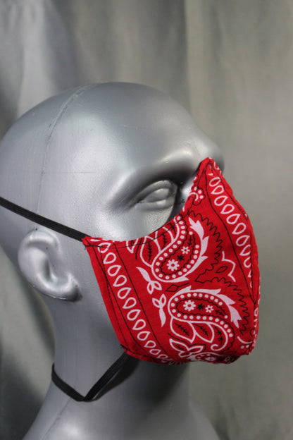 100% Cotton Bandana Facemask with Filter Pouch - view 14
