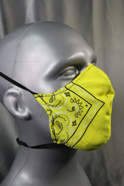 100% Cotton Bandana Facemask with Filter Pouch - view 18