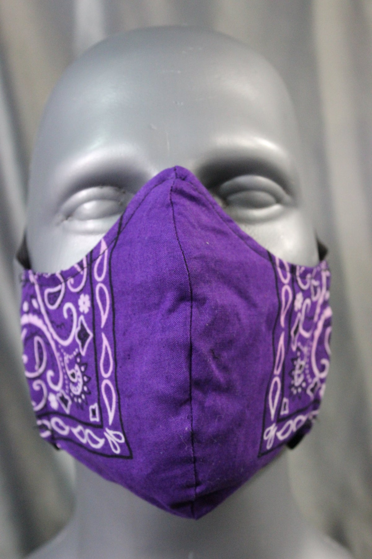 100% Cotton Bandana Facemask with Filter Pouch - view 19