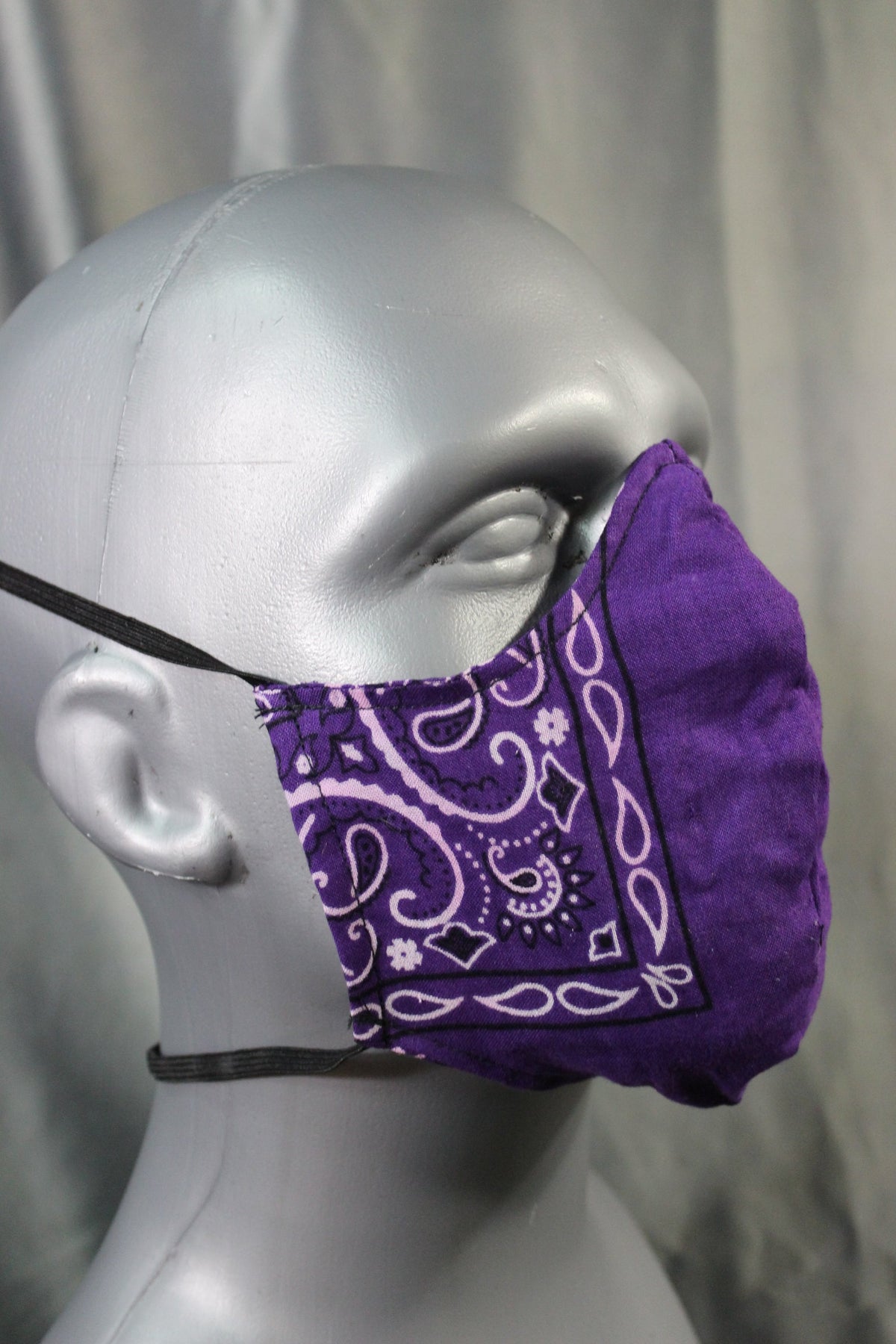 100% Cotton Bandana Facemask with Filter Pouch - view 20