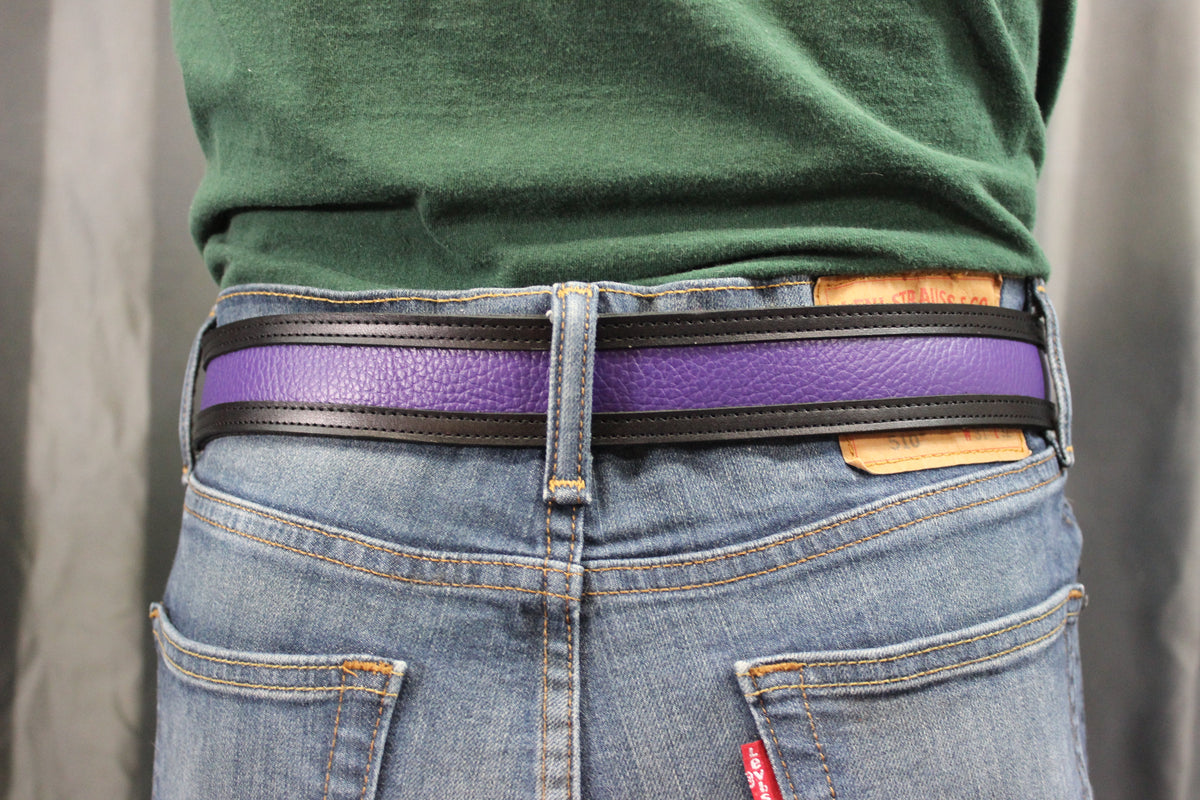 Two Tone Latigo Belts - view 18