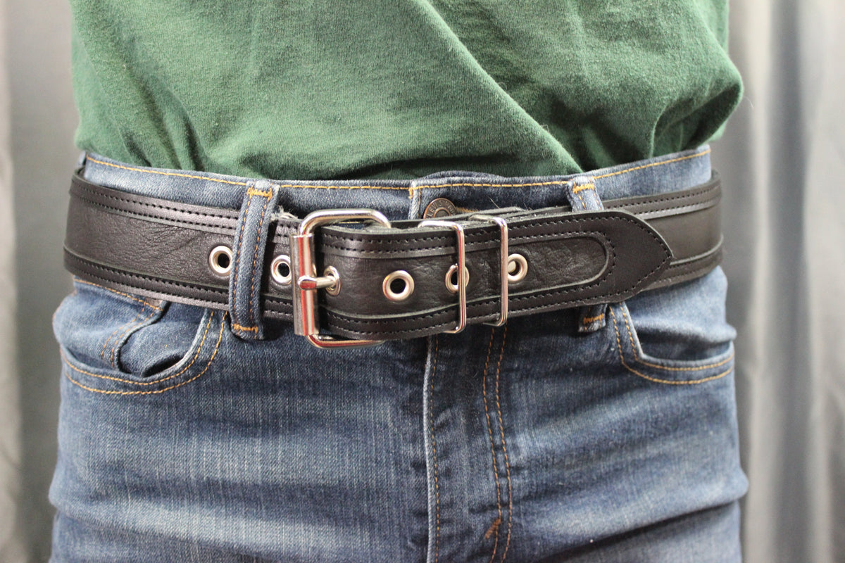 Two Tone Latigo Belts - view 4