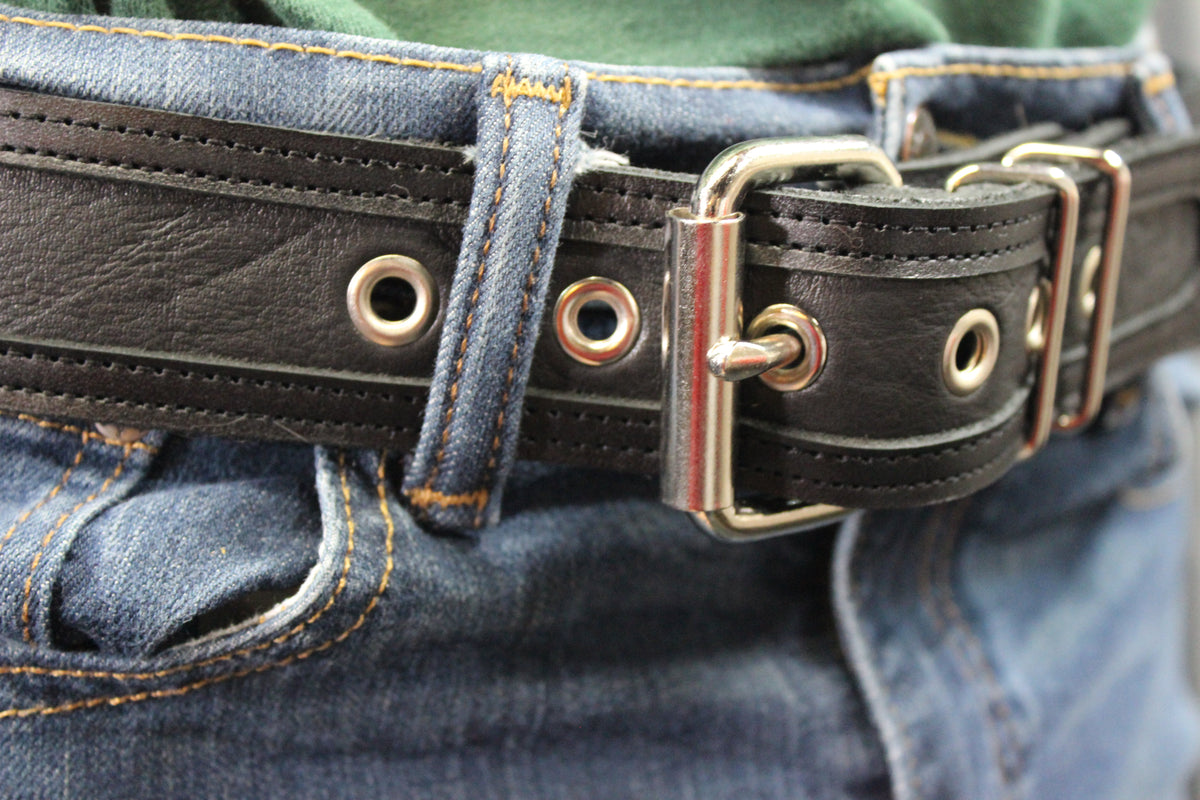 Two Tone Latigo Belts - view 26