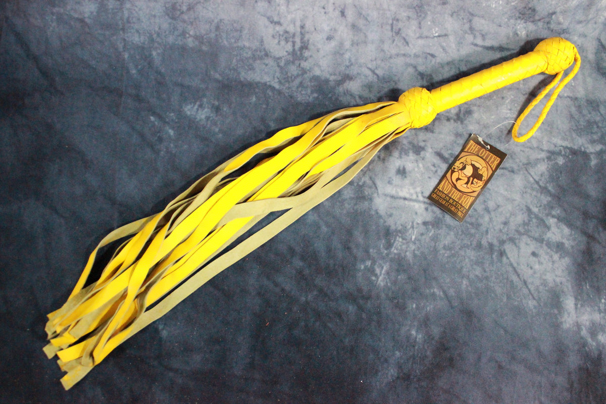 Our Premium Leather Floggers - The Barkers!