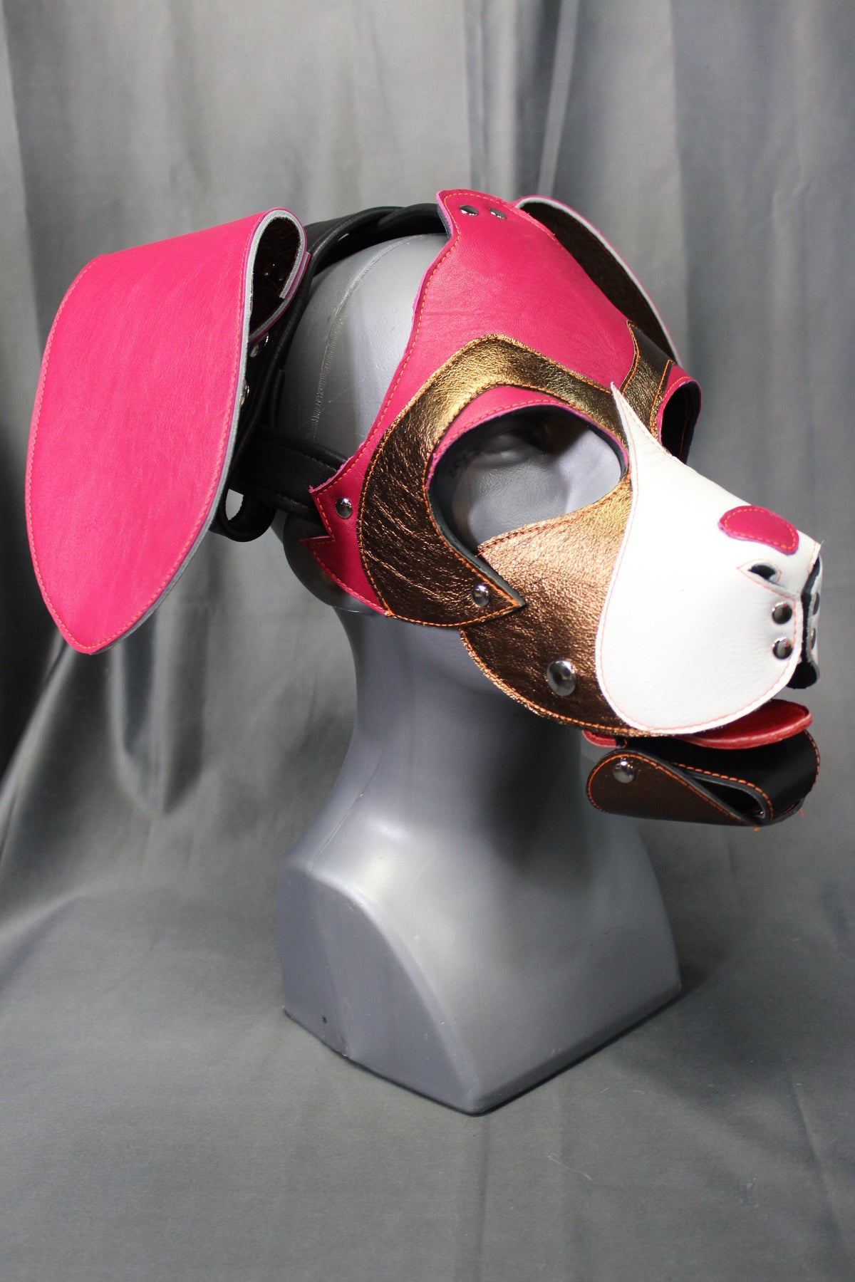 Pretty in Pink Beagle - front view