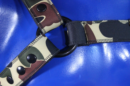 Pupskinz Camo Neoprene Bulldog Harness - view 4