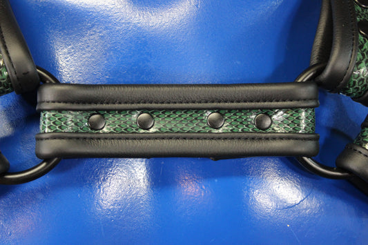 Snakeskin Bulldog Harness - view 2