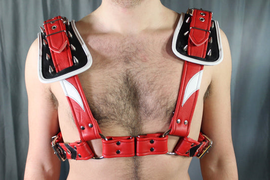 Alpha Pup Gunner's H-Harness - front view