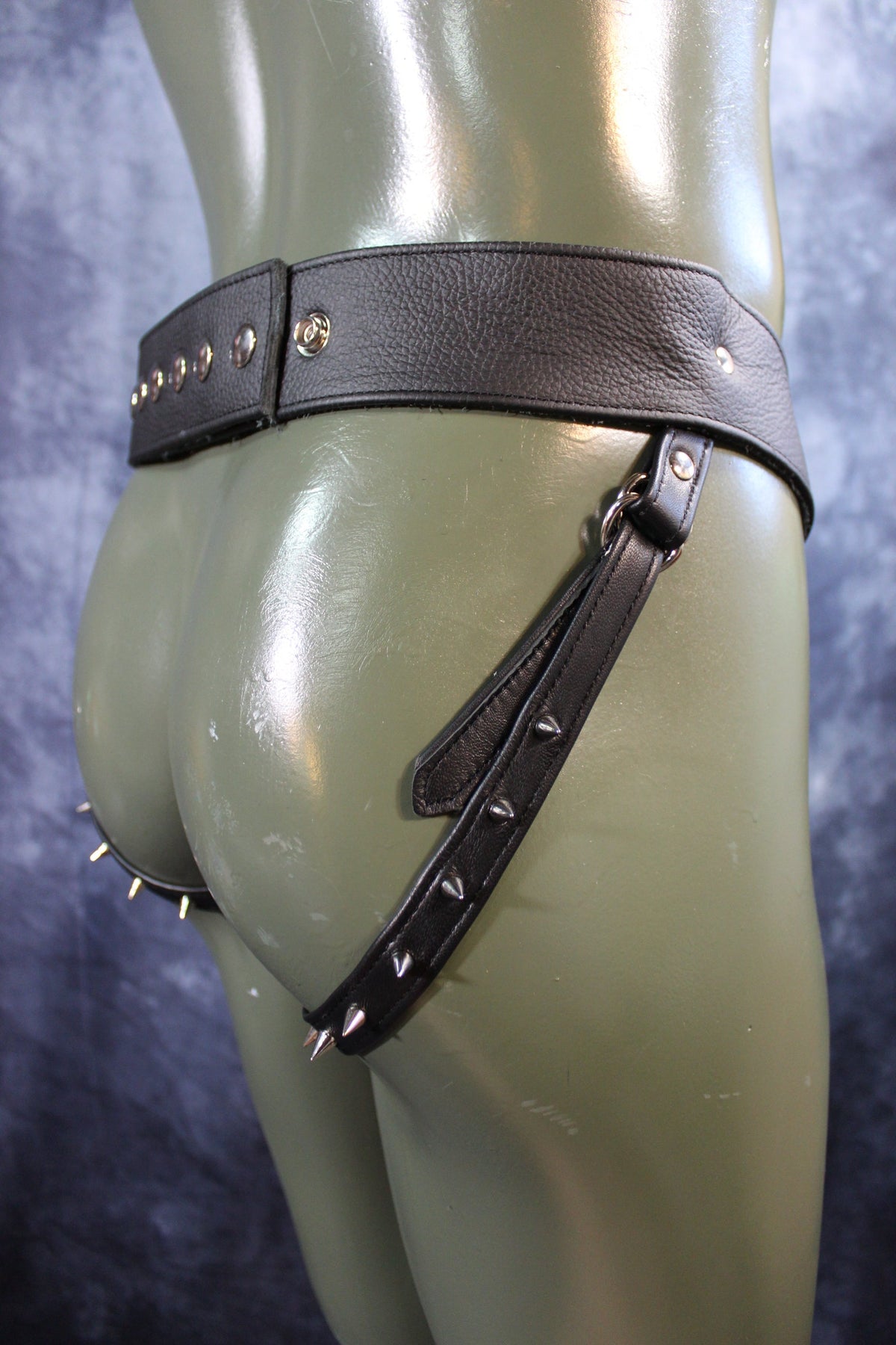 Spiked Quilted Jockstrap - view 7