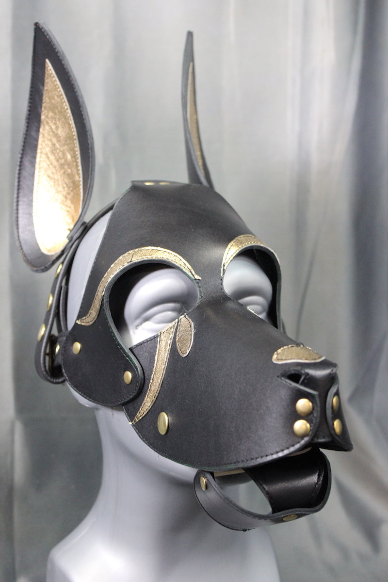 Anubis Pup Hood - front view