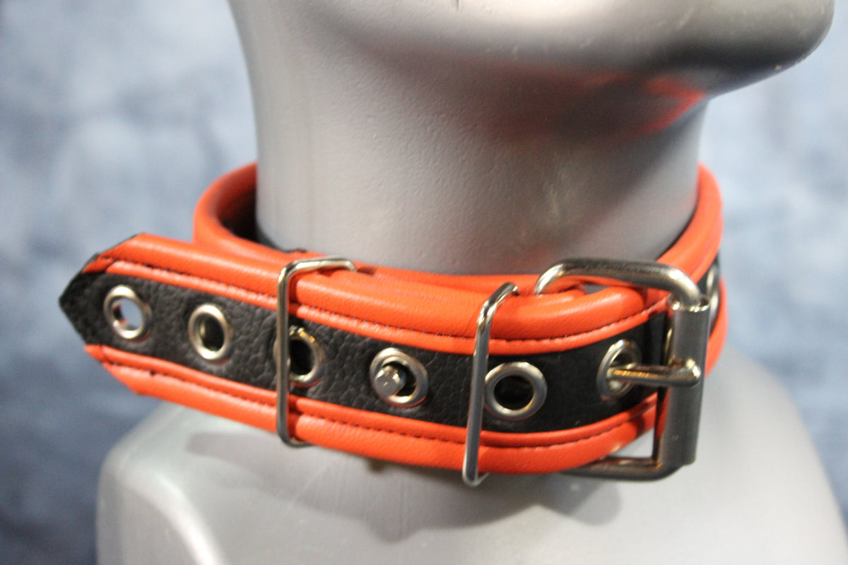 Two-Tone Collar - Recessed Stripe Construction - view 18