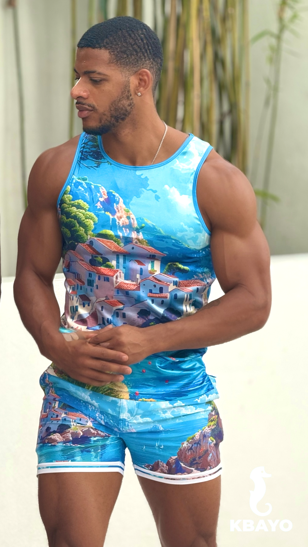 BRAVA TOWN TANK TOP | MEN TANK TOP | KBAYO | OUTFAIR | OUTFAIR