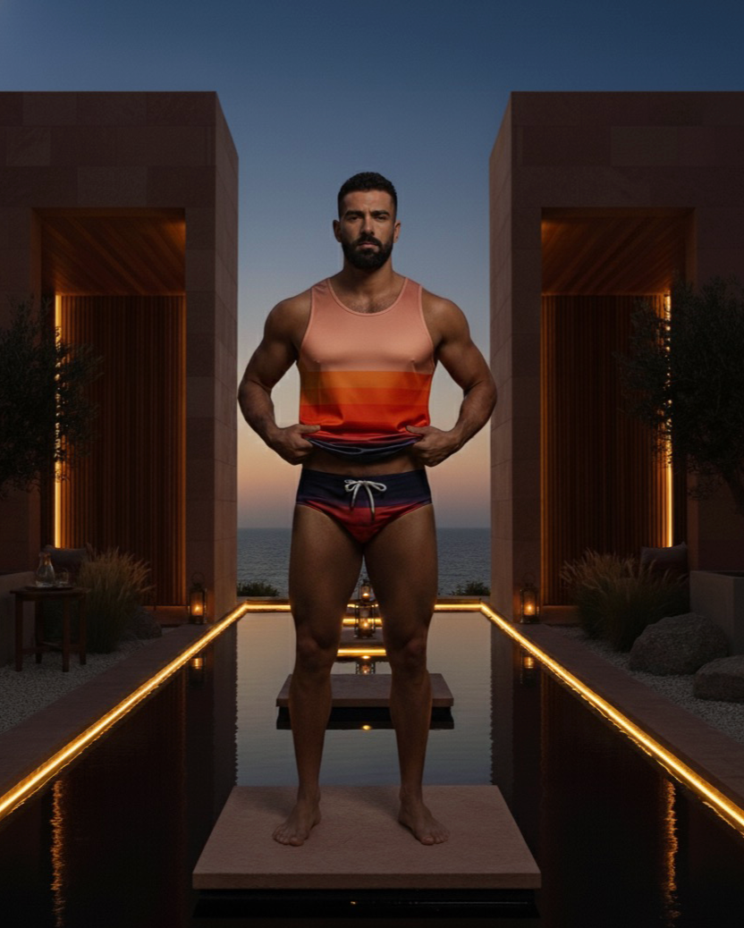ALÍ TANK TOP | MEN TANK TOP | KBAYO | OUTFAIR | OUTFAIR