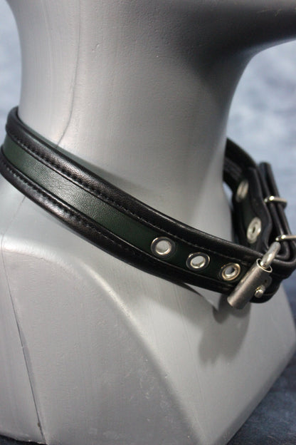 Two-Tone Collar - Recessed Stripe Construction - view 19