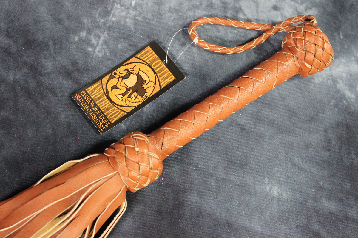 Our Premium Leather Floggers - The Barkers! - view 64