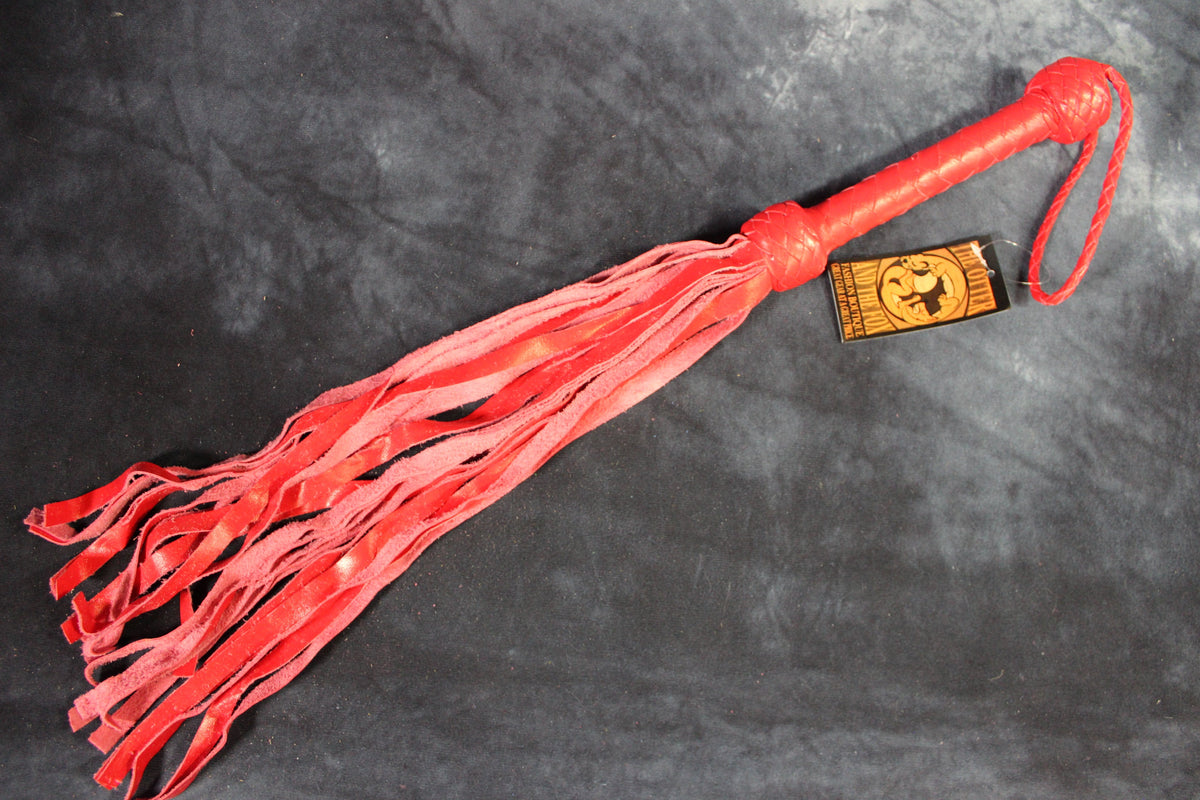 Our Premium Leather Floggers - The Barkers! - view 31
