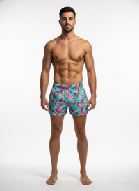 Palm Royal Shorts - front view