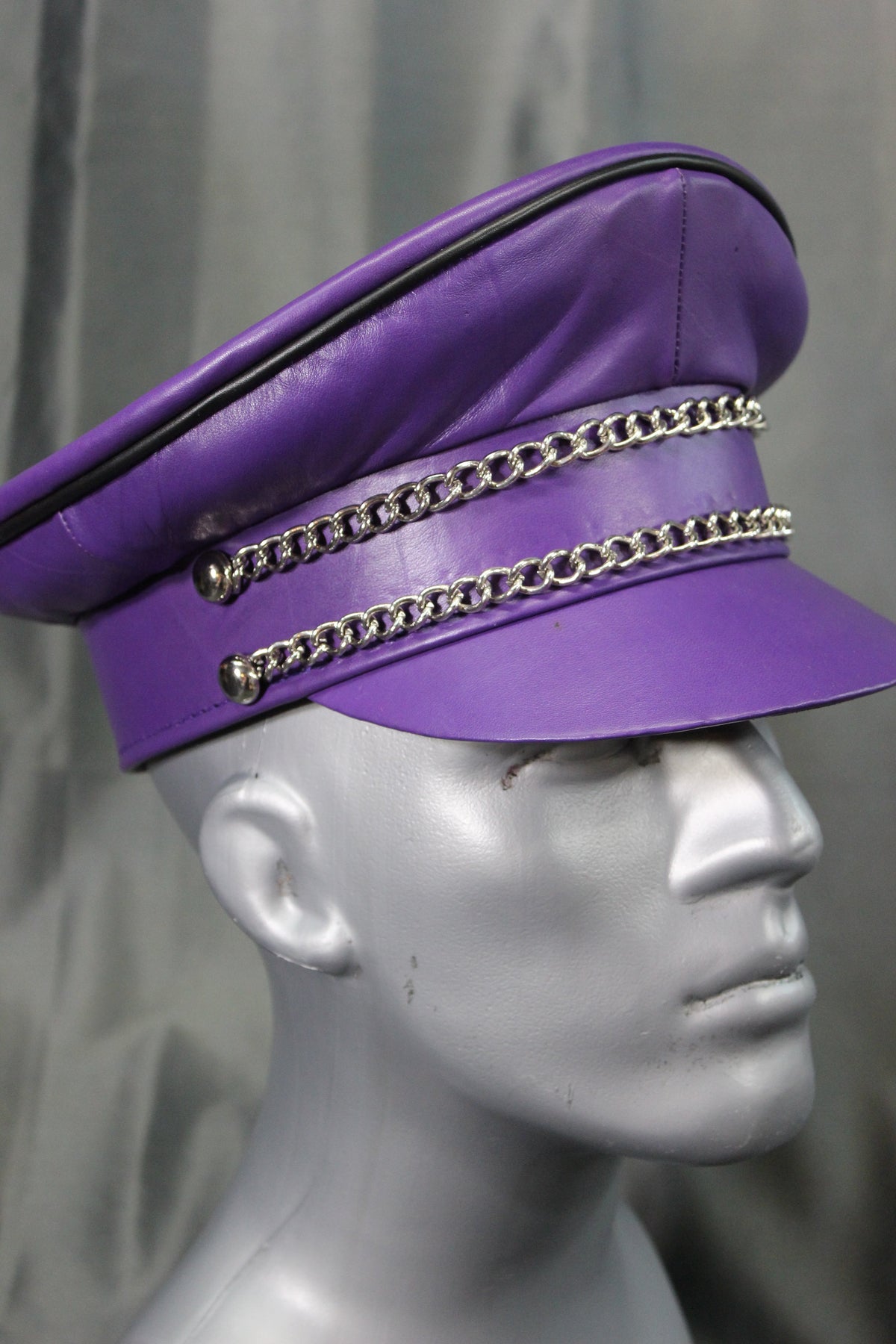 OnF Muir Cap in Purple with Black Trim - view 3