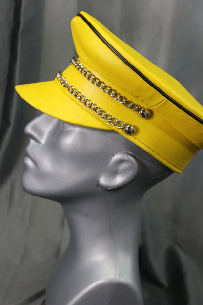 OnF Muir Cap in Yellow with Black Trim - view 2