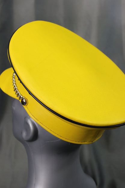 OnF Muir Cap in Yellow with Black Trim - view 3