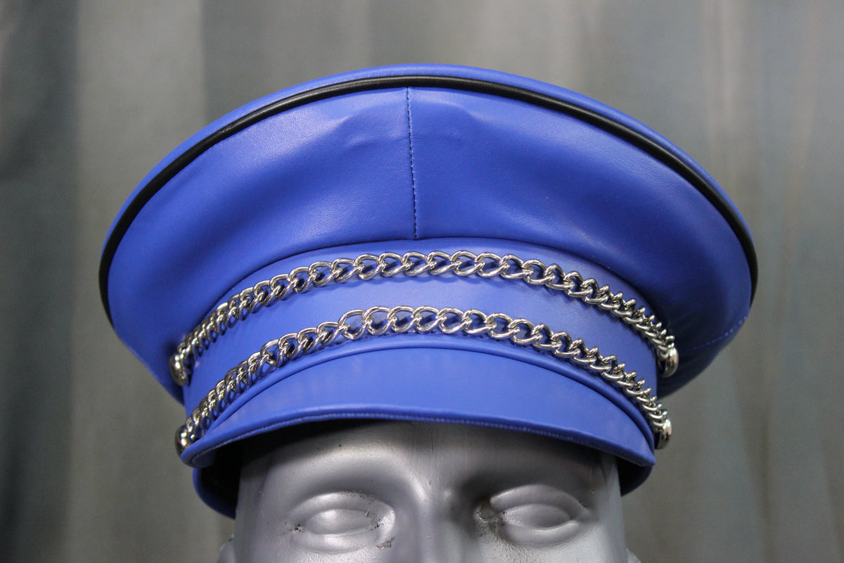 OnF Muir Cap in Blue with Black Trim - view 3