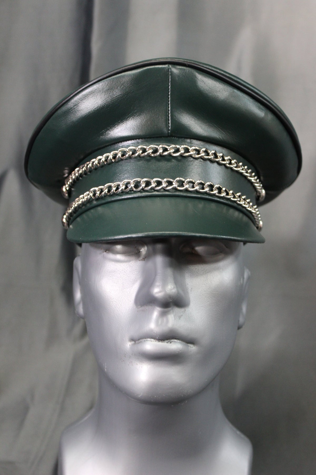 OnF Muir Cap in Hunter Green with Black Trim - view 2