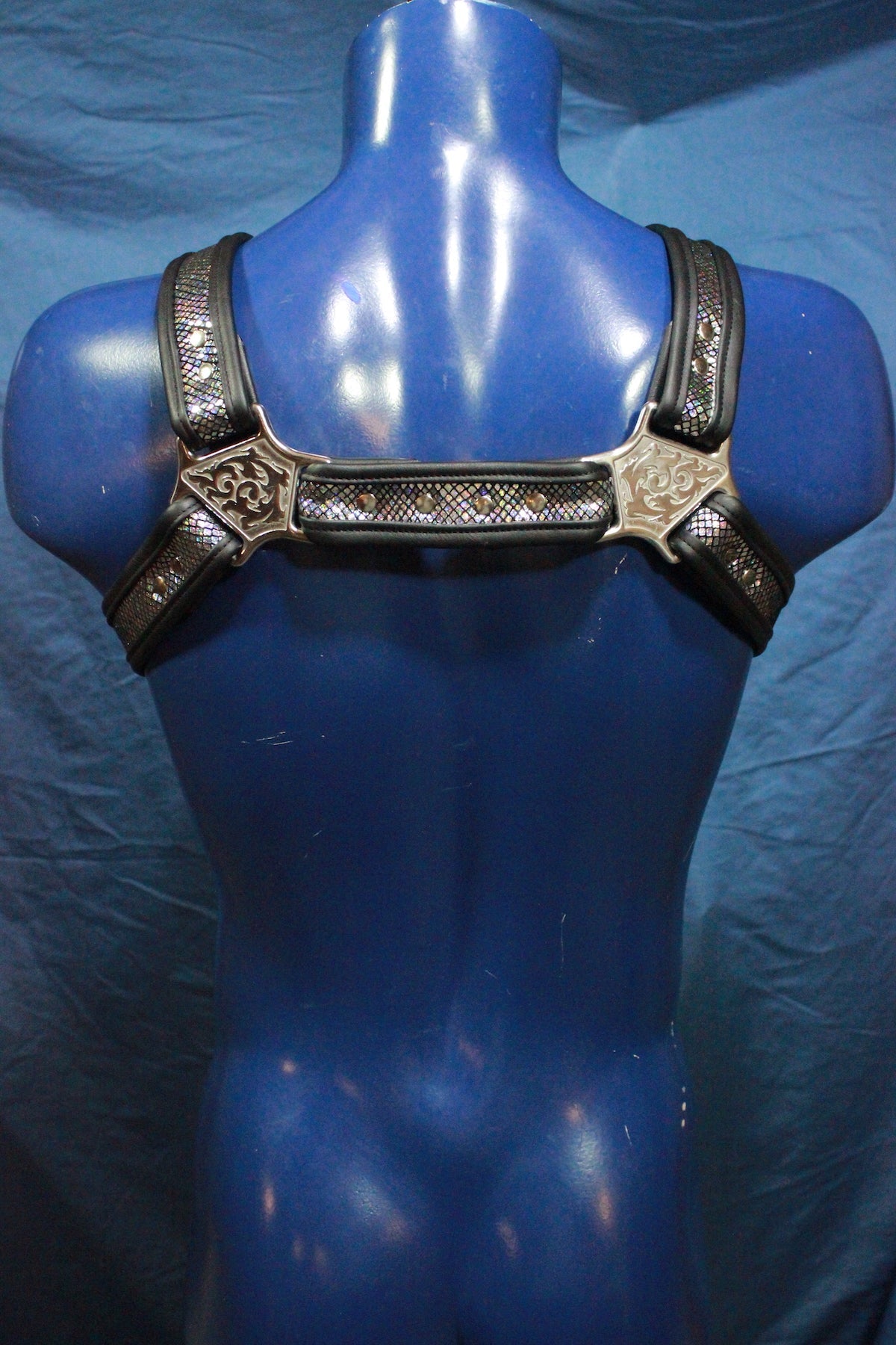 Holographic Tribal Bulldog Harness - view 11