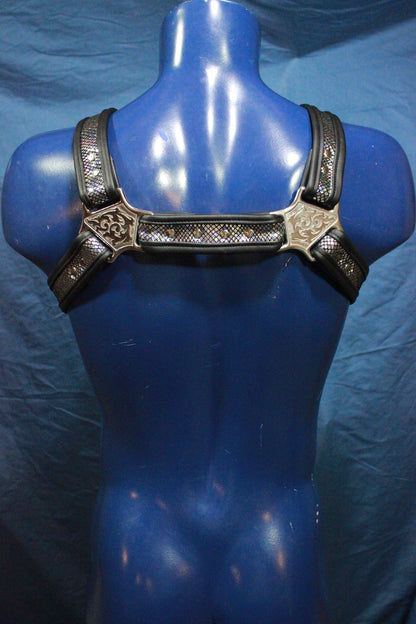 Holographic Tribal Bulldog Harness - view 11