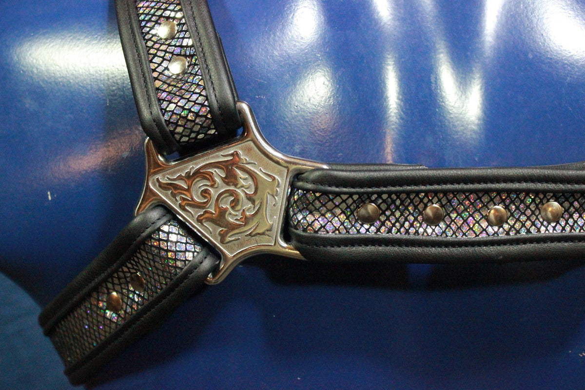 Holographic Tribal Bulldog Harness - view 6