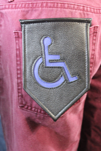 Disability Awareness Pocket Flag - front view