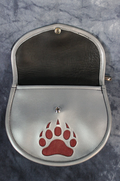 Bear Paw Leather Sporran - view 5