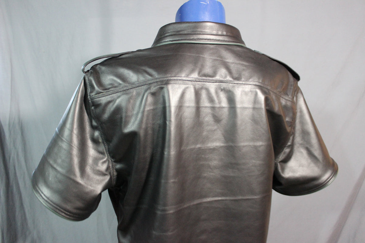 Sir Tom Matt's Collection - Leather Dress Shirt - view 24