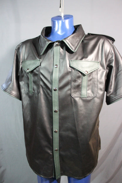 Sir Tom Matt's Collection - Leather Dress Shirt - view 25