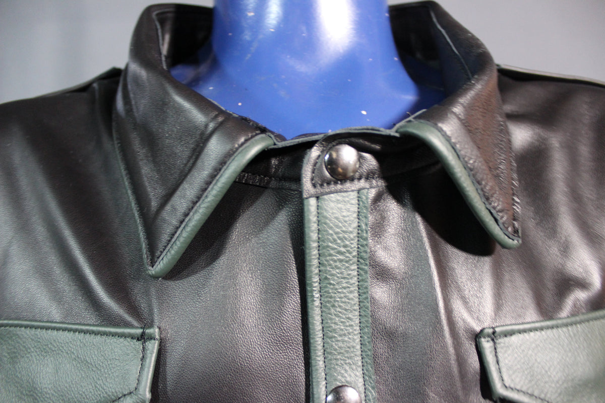Sir Tom Matt's Collection - Leather Dress Shirt - view 26
