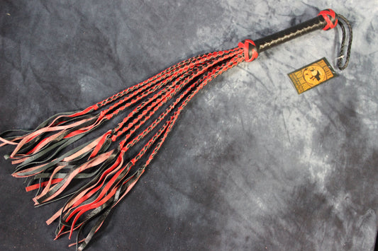 Cat-O-Nine Tails flogger - front view