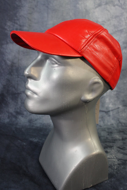OnF Leather Baseball Cap - view 11